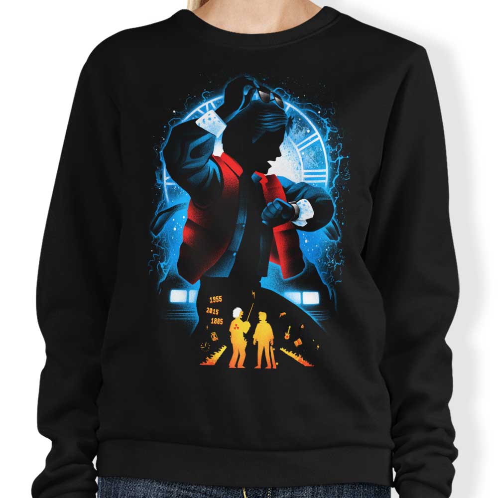 Time Traveler - Adult & Kids T-Shirts, Sweatshirts & Hoodies apparel design preview 1