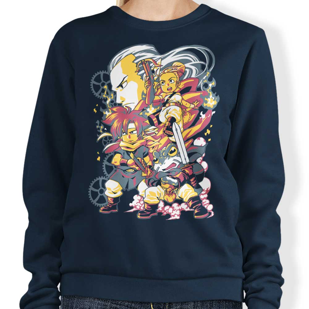 Time Traveling Warriors - Adult & Kids T-Shirts, Sweatshirts & Hoodies apparel design preview 1