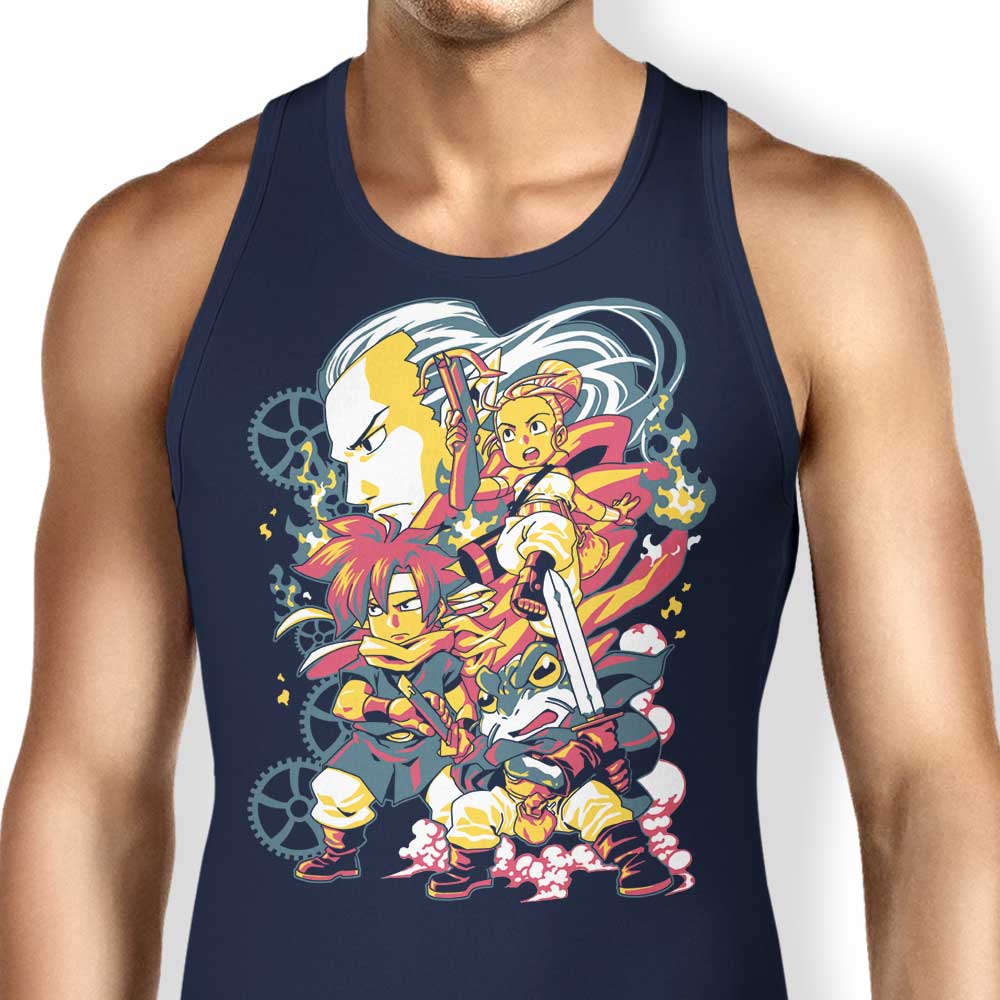 Time Traveling Warriors Tank Top - Adult & Kids T-Shirts, Sweatshirts & Hoodies apparel design preview 1
