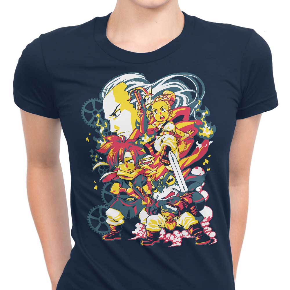 Time Traveling Warriors Women's Apparel - Adult & Kids T-Shirts, Sweatshirts & Hoodies apparel design preview 1
