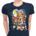 Time Traveling Warriors Women's Apparel - Adult & Kids T-Shirts, Sweatshirts & Hoodies apparel design preview 1