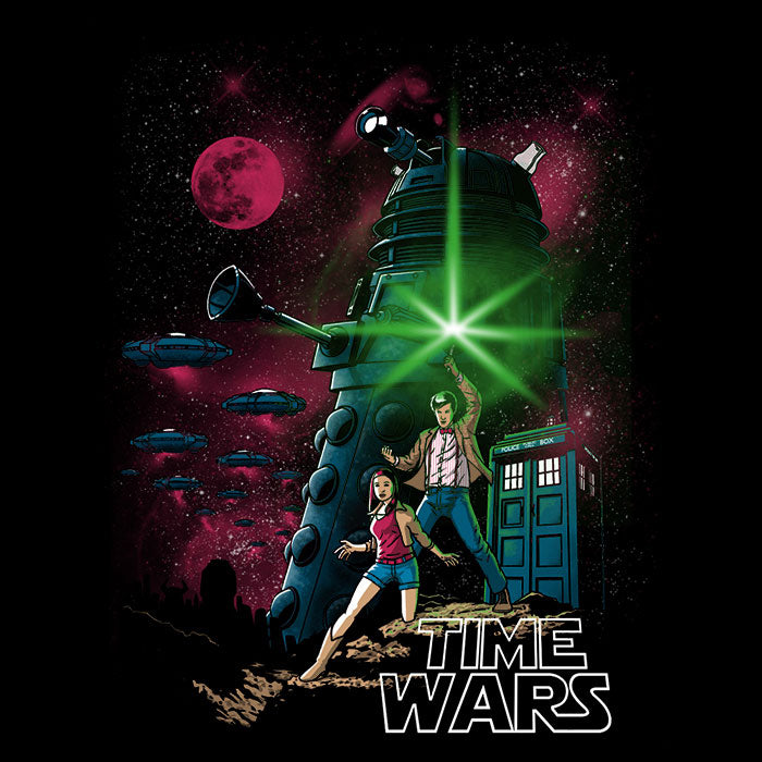 Time Wars - Adult & Kids T-Shirts, Sweatshirts & Hoodies apparel design preview 2