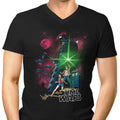 Time Wars Men's V-Neck - Adult & Kids T-Shirts, Sweatshirts & Hoodies apparel design preview 1