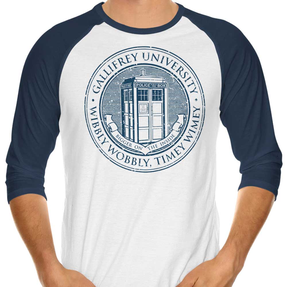 Timeless University 3/4 Sleeve Raglan - Adult & Kids T-Shirts, Sweatshirts & Hoodies apparel design preview 1