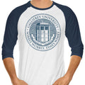 Timeless University 3/4 Sleeve Raglan - Adult & Kids T-Shirts, Sweatshirts & Hoodies apparel design preview 1