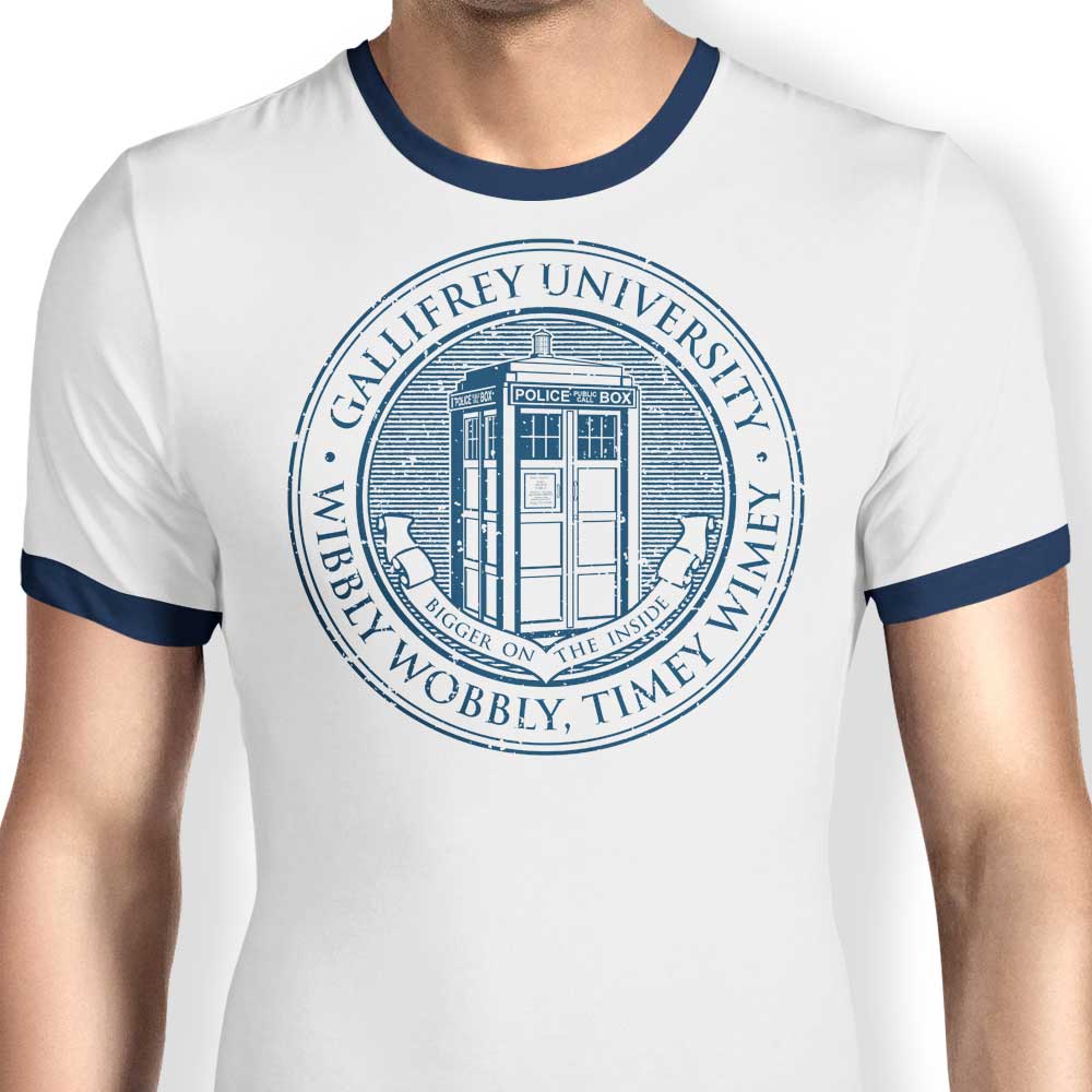 Timeless University Ringer - Adult & Kids T-Shirts, Sweatshirts & Hoodies apparel design preview 1