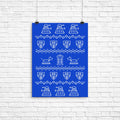 Timey Wimey Sweater Poster - Adult & Kids T-Shirts, Sweatshirts & Hoodies apparel design preview 1