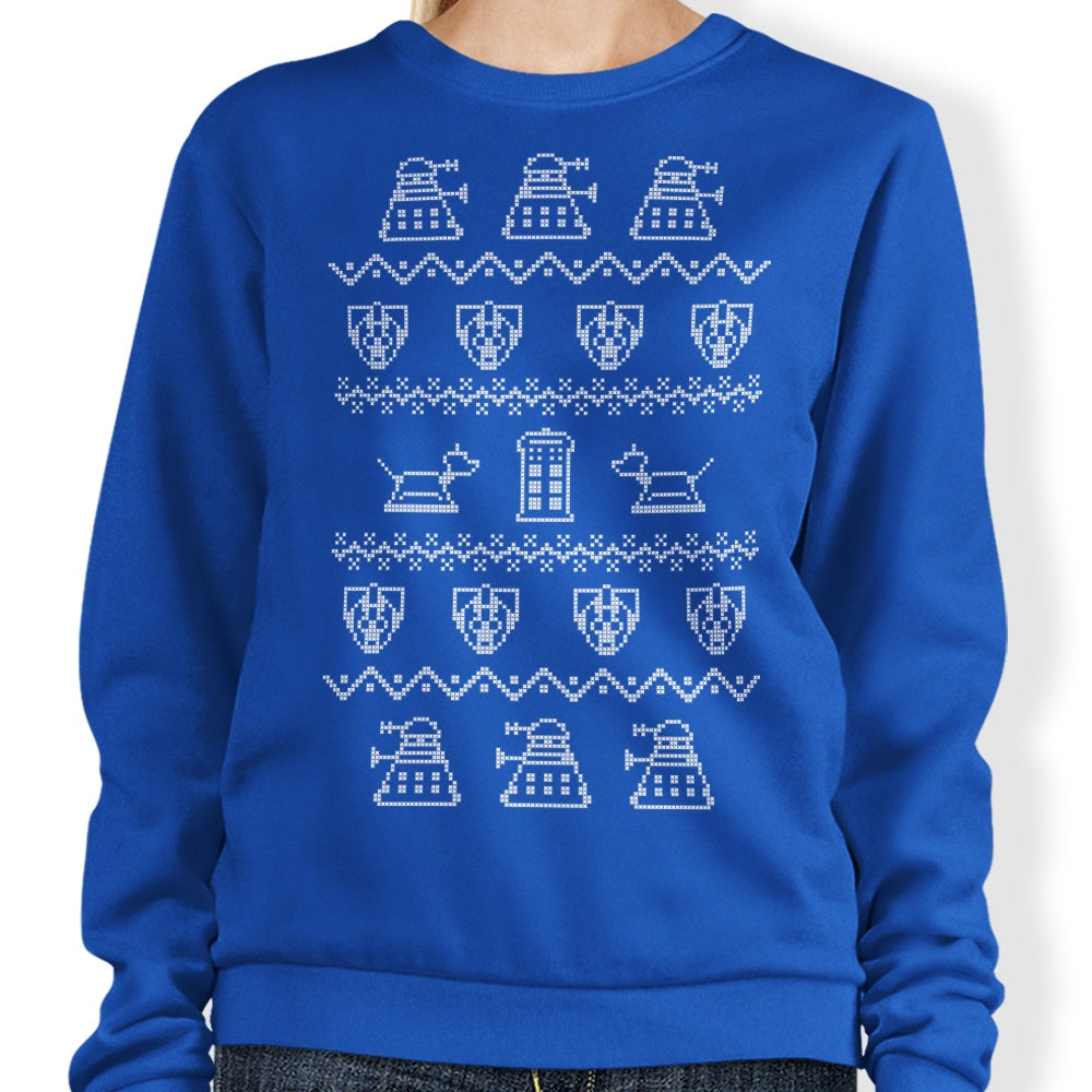 Timey Wimey Sweater - Adult & Kids T-Shirts, Sweatshirts & Hoodies apparel design preview 1