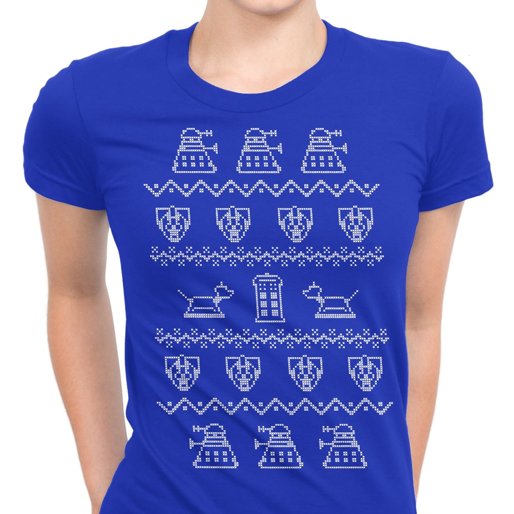 Timey Wimey Sweater Women's Apparel - Adult & Kids T-Shirts, Sweatshirts & Hoodies apparel design preview 1