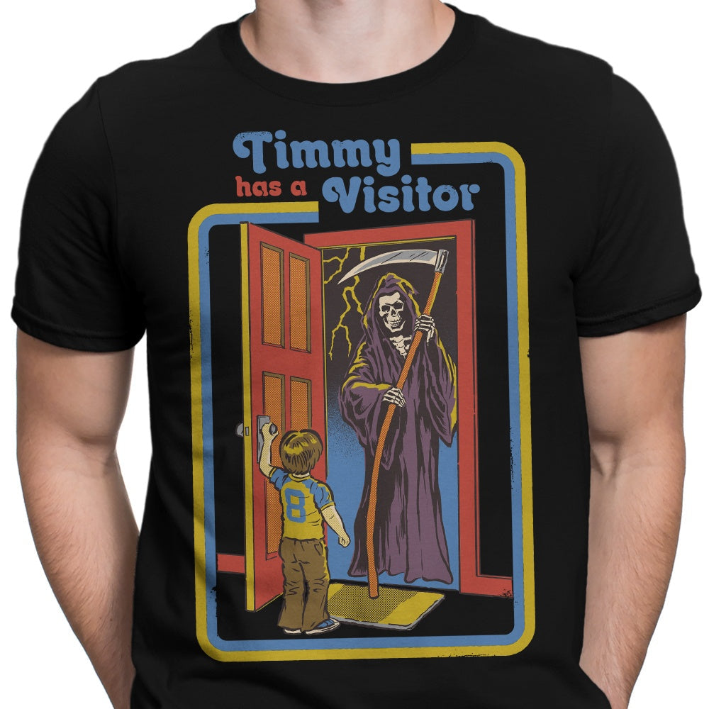 Timmy Has a Visitor Men's Apparel - Adult & Kids T-Shirts, Sweatshirts & Hoodies apparel design preview 2