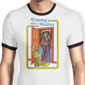 Timmy Has a Visitor Ringer - Adult & Kids T-Shirts, Sweatshirts & Hoodies apparel design preview 1