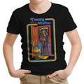 Timmy Has a Visitor Youth Apparel - Adult & Kids T-Shirts, Sweatshirts & Hoodies apparel design preview 1