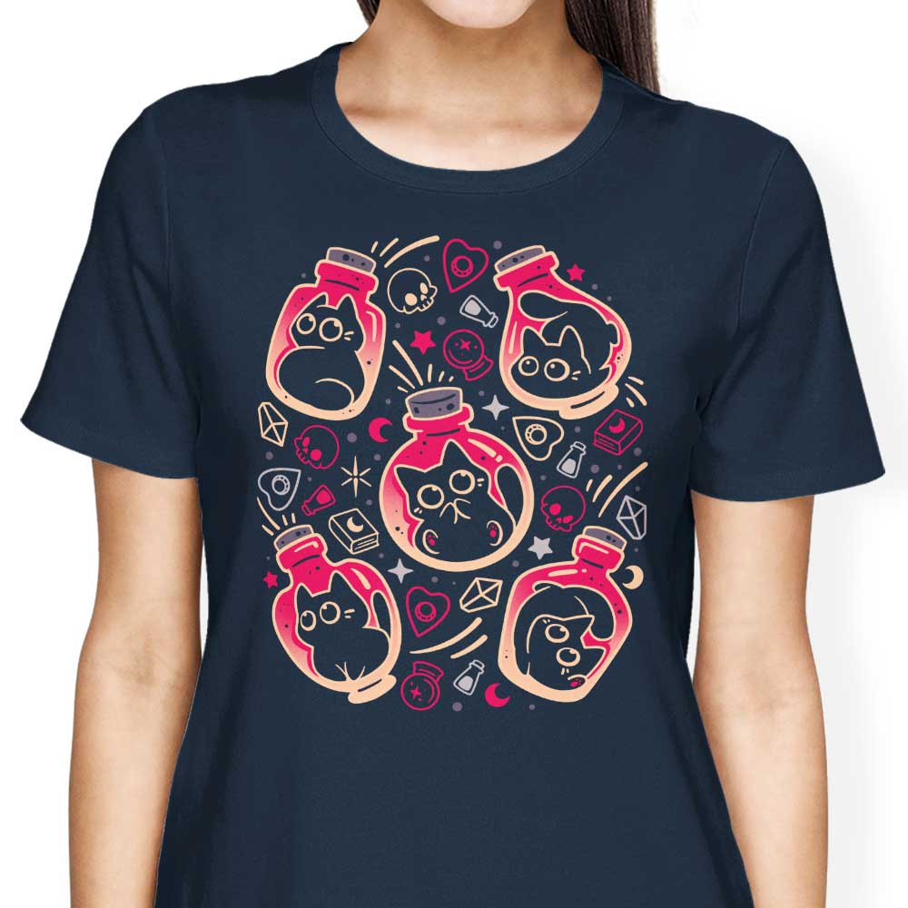 Tiny Bottled Kittens Women's Apparel - Adult & Kids T-Shirts, Sweatshirts & Hoodies apparel design preview 2