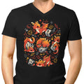 Tiny Dragon Dice Men's V-Neck - Adult & Kids T-Shirts, Sweatshirts & Hoodies apparel design preview 1