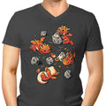 Tiny Dragons Party Men's V-Neck - Adult & Kids T-Shirts, Sweatshirts & Hoodies apparel design preview 1