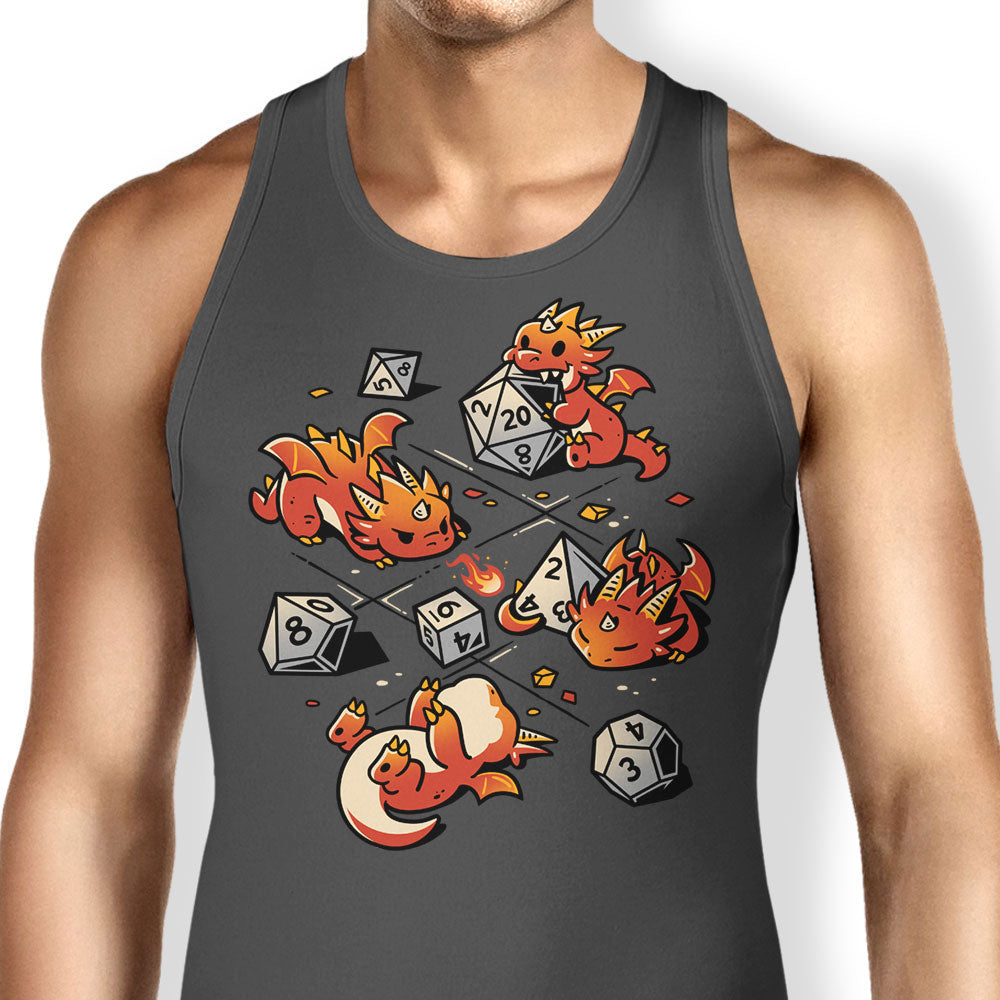 Tiny Dragons Party Tank Top - Adult & Kids T-Shirts, Sweatshirts & Hoodies apparel design preview 1
