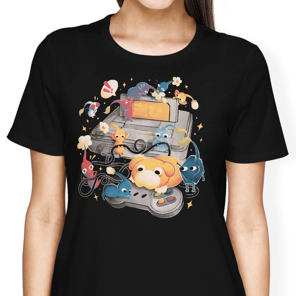 Tiny Gamers Women's Apparel - Adult & Kids T-Shirts, Sweatshirts & Hoodies apparel design preview 2