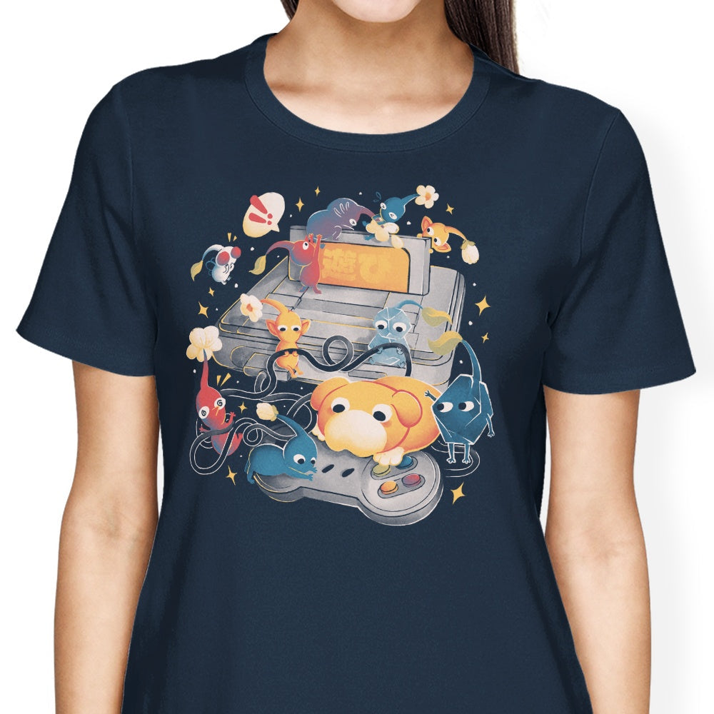 Tiny Gamers Women's Apparel - Adult & Kids T-Shirts, Sweatshirts & Hoodies apparel design preview 1