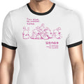 Tiny Wings, Big Problems Ringer - Adult & Kids T-Shirts, Sweatshirts & Hoodies apparel design preview 1