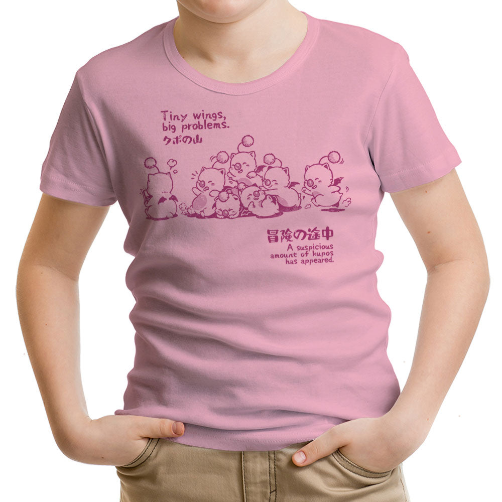 Tiny Wings, Big Problems Youth Apparel - Adult & Kids T-Shirts, Sweatshirts & Hoodies apparel design preview 1