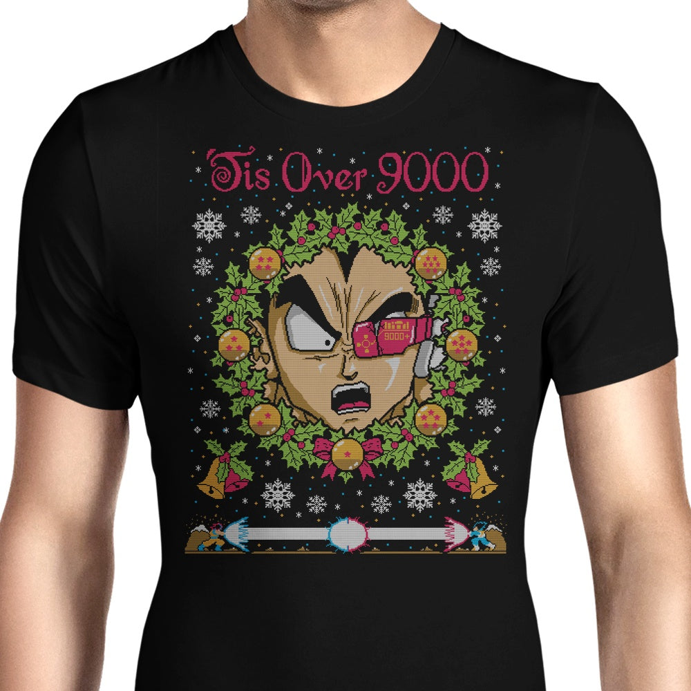 Tis Over 9000 Men's Apparel - Adult & Kids T-Shirts, Sweatshirts & Hoodies apparel design preview 1