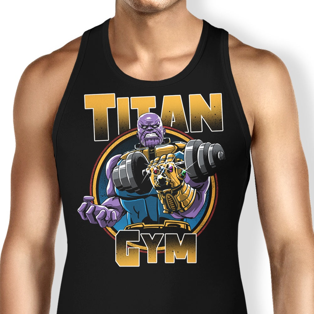 Titan Gym Tank Top - Adult & Kids T-Shirts, Sweatshirts & Hoodies apparel design preview 1