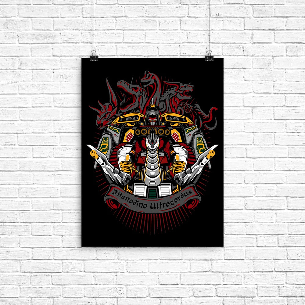 Titanodino Ultrozordus Poster - Adult & Kids T-Shirts, Sweatshirts & Hoodies apparel design preview 1