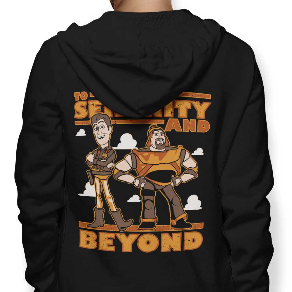 To Serenity and Beyond - Adult & Kids T-Shirts, Sweatshirts & Hoodies apparel design preview 1
