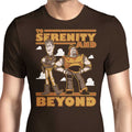 To Serenity and Beyond Men's Apparel - Adult & Kids T-Shirts, Sweatshirts & Hoodies apparel design preview 1