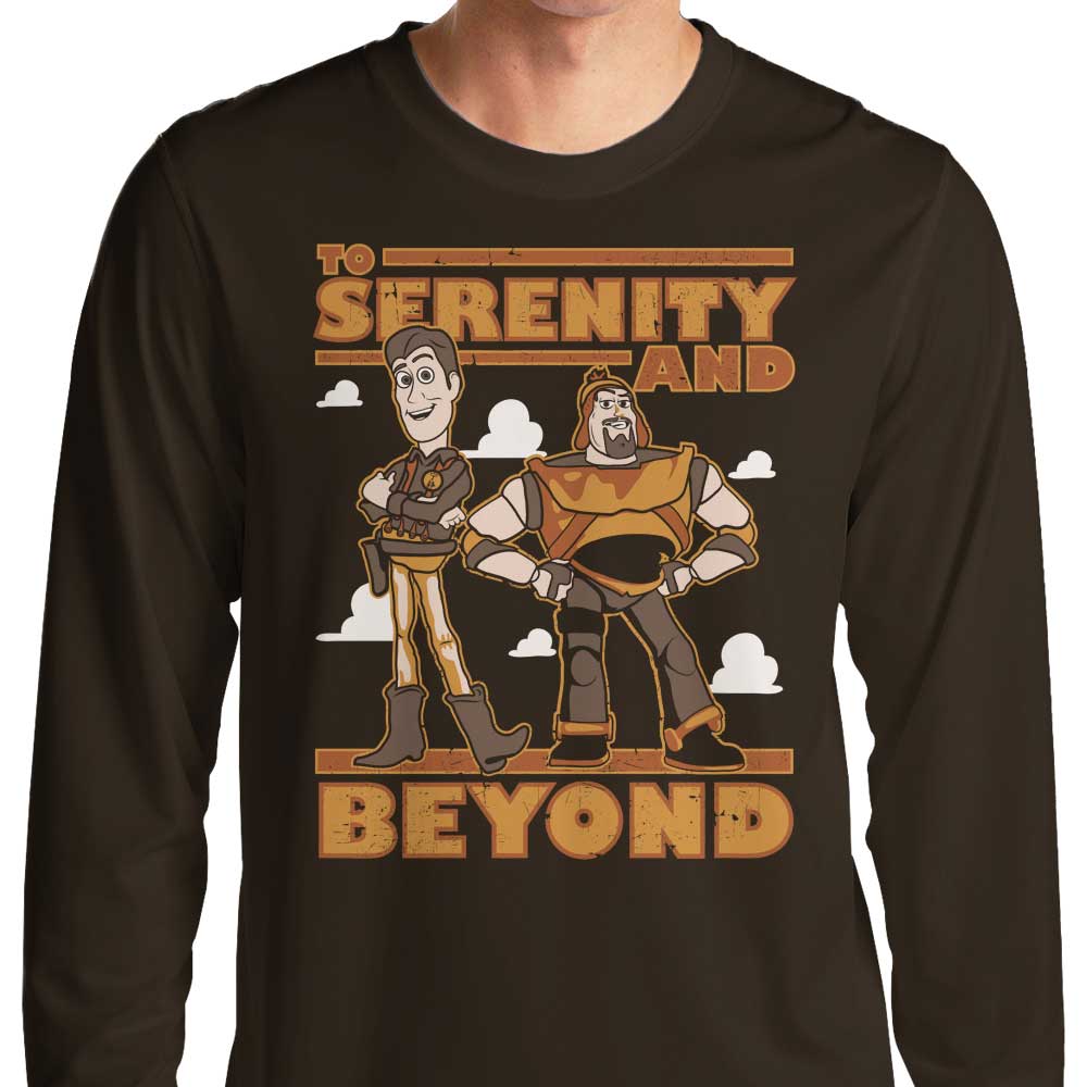 To Serenity and Beyond - Adult & Kids T-Shirts, Sweatshirts & Hoodies apparel design preview 1