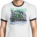 To the Afterlife Ringer - Adult & Kids T-Shirts, Sweatshirts & Hoodies apparel design preview 1
