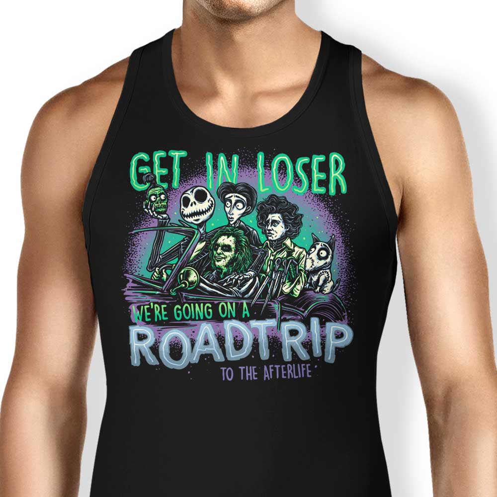 To the Afterlife Tank Top - Adult & Kids T-Shirts, Sweatshirts & Hoodies apparel design preview 1