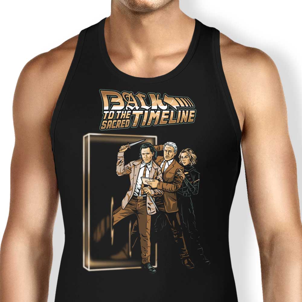 To the Sacred Timeline Tank Top - Adult & Kids T-Shirts, Sweatshirts & Hoodies apparel design preview 1