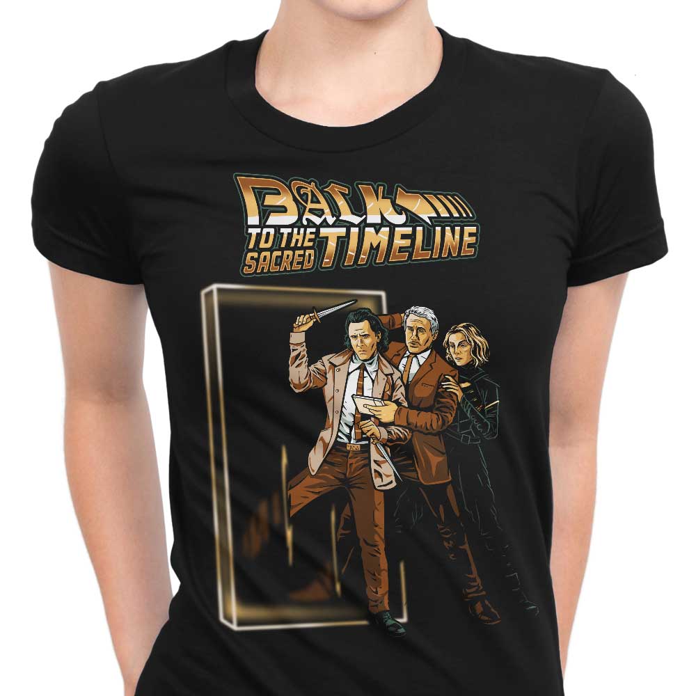 To the Sacred Timeline Women's Apparel - Adult & Kids T-Shirts, Sweatshirts & Hoodies apparel design preview 1