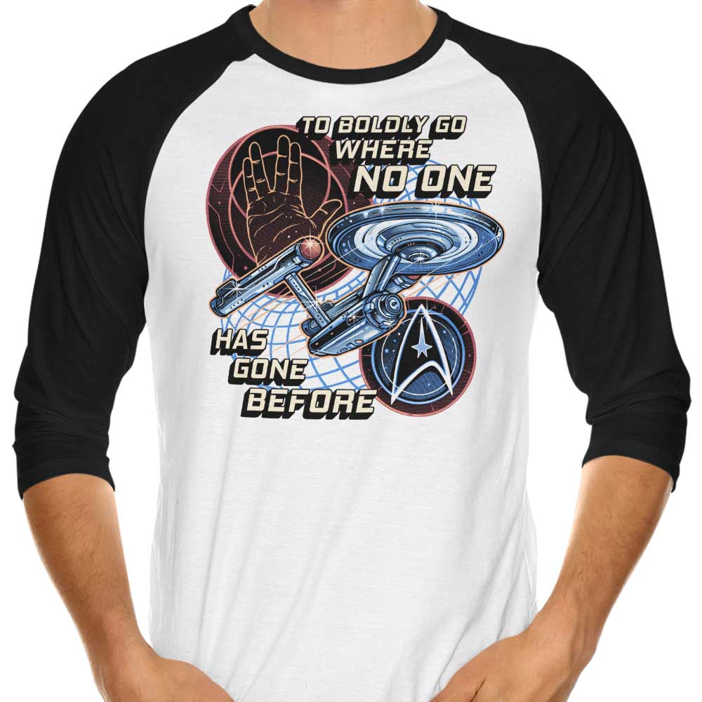 To the Stars 3/4 Sleeve Raglan - Adult & Kids T-Shirts, Sweatshirts & Hoodies apparel design preview 1