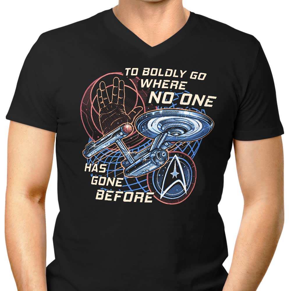 To the Stars Men's V-Neck - Adult & Kids T-Shirts, Sweatshirts & Hoodies apparel design preview 1