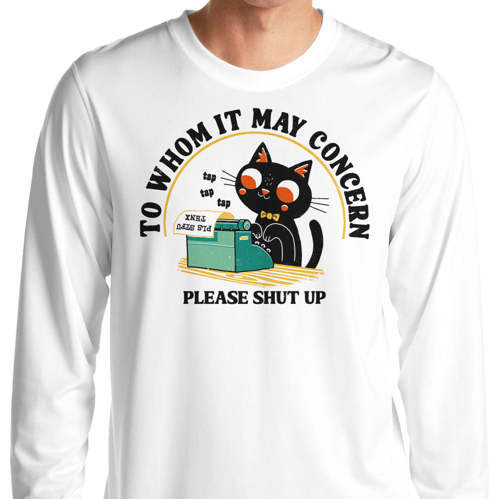 To Whom it May Concern - Adult & Kids T-Shirts, Sweatshirts & Hoodies apparel design preview 1