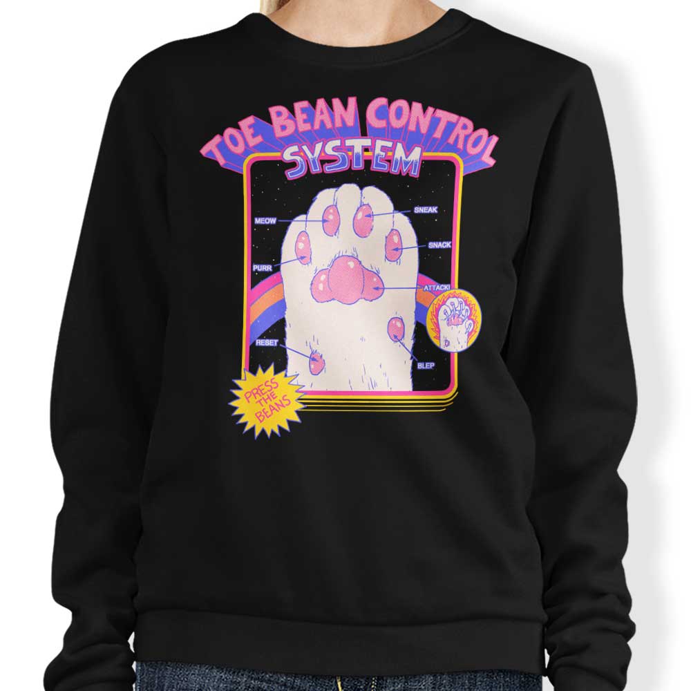 Toe Bean Control System - Adult & Kids T-Shirts, Sweatshirts & Hoodies apparel design preview 1