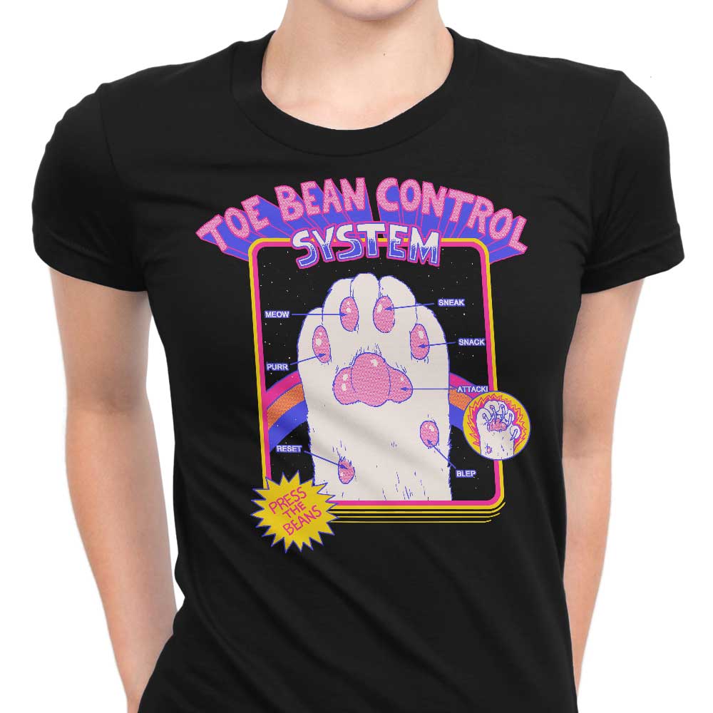 Toe Bean Control System Women's Apparel - Adult & Kids T-Shirts, Sweatshirts & Hoodies apparel design preview 1