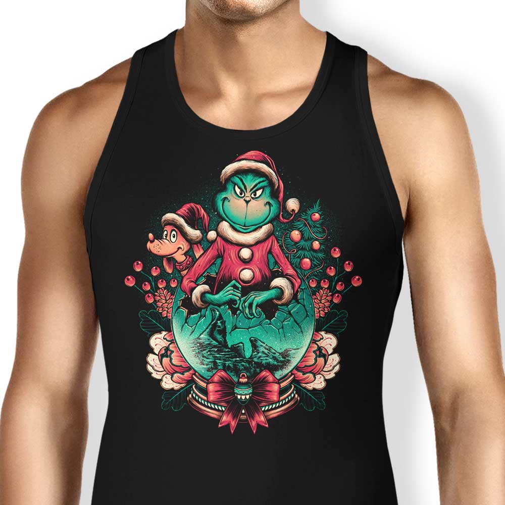 Too Grumpy for Christmas Tank Top - Adult & Kids T-Shirts, Sweatshirts & Hoodies apparel design preview 1