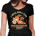 Too Lazy to Roll Women's V-Neck - Adult & Kids T-Shirts, Sweatshirts & Hoodies apparel design preview 1