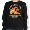 Too Lazy to Roll - Adult & Kids T-Shirts, Sweatshirts & Hoodies apparel design preview 1