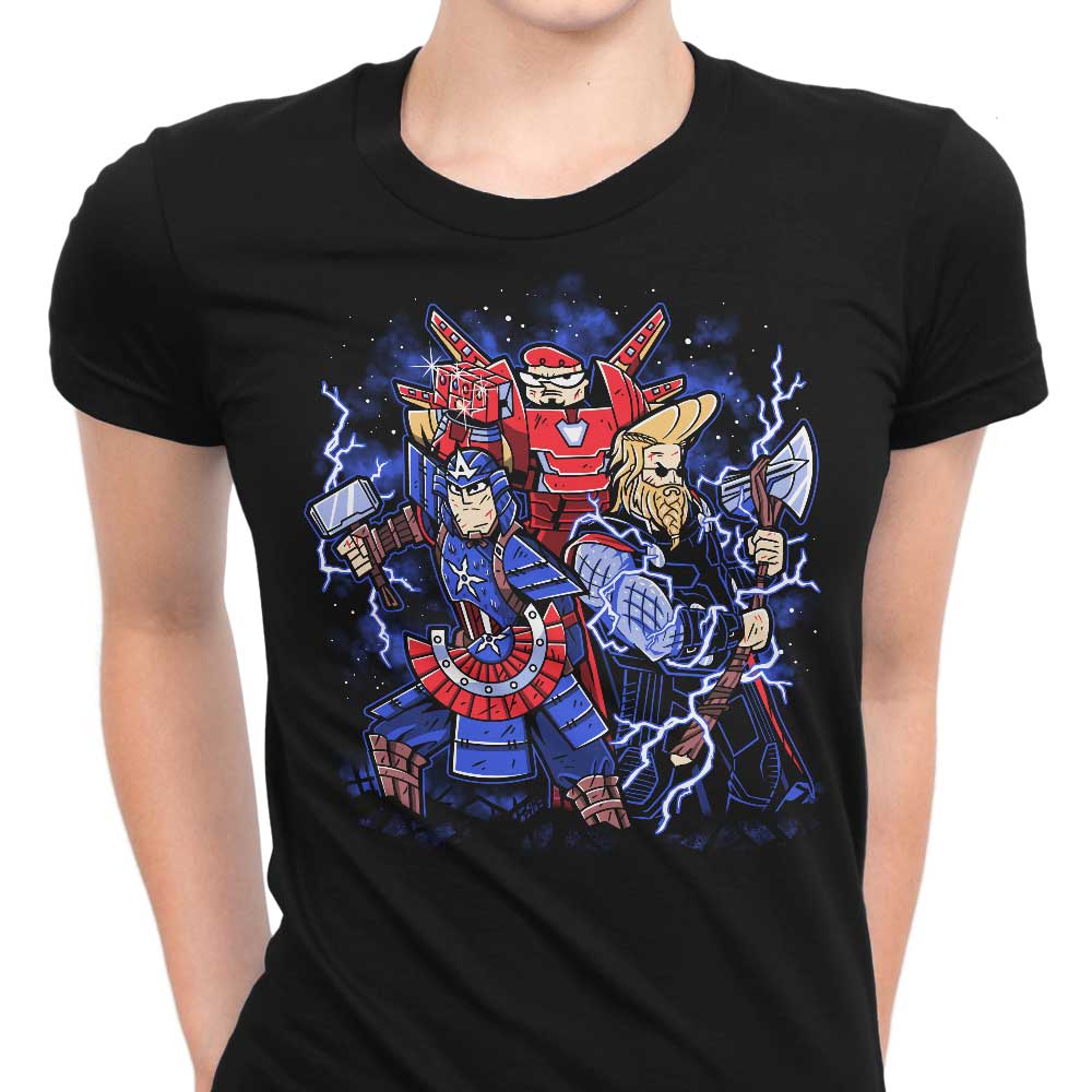 Toonvengers Trinity Women's Apparel - Adult & Kids T-Shirts, Sweatshirts & Hoodies apparel design preview 1