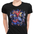 Toonvengers Trinity Women's Apparel - Adult & Kids T-Shirts, Sweatshirts & Hoodies apparel design preview 1