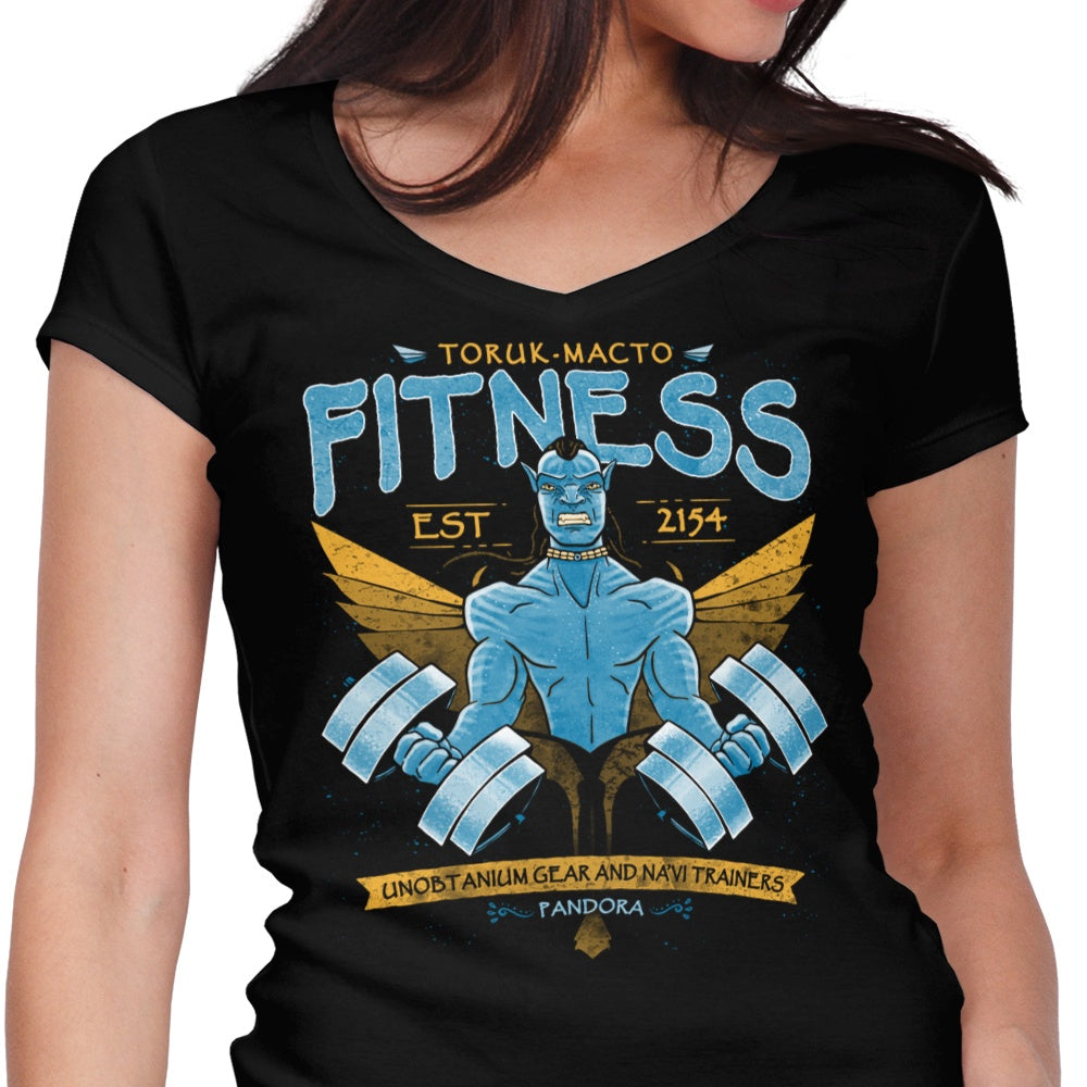 Toruk Macto Fitness Women's V-Neck - Adult & Kids T-Shirts, Sweatshirts & Hoodies apparel design preview 1