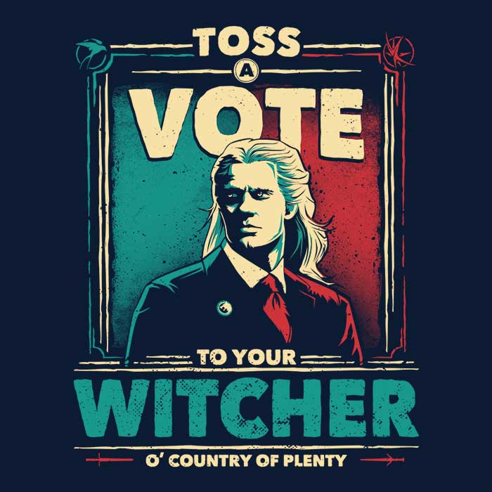 Toss a Vote Coasters - Adult & Kids T-Shirts, Sweatshirts & Hoodies apparel design preview 1