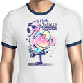 Totally Flamazing Ringer - Adult & Kids T-Shirts, Sweatshirts & Hoodies apparel design preview 1