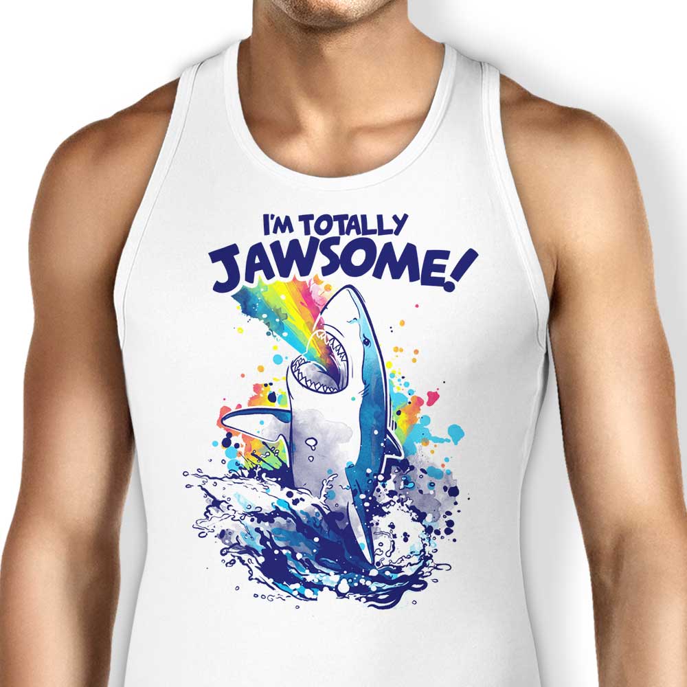 Totally Jawsome Tank Top - Adult & Kids T-Shirts, Sweatshirts & Hoodies apparel design preview 1