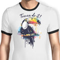 Toucan Do It Ringer - Adult & Kids T-Shirts, Sweatshirts & Hoodies apparel design preview 1
