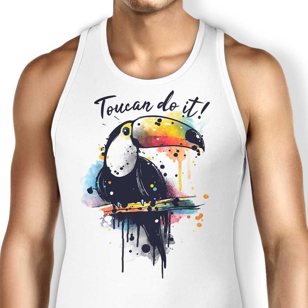 Toucan Do It Tank Top - Adult & Kids T-Shirts, Sweatshirts & Hoodies apparel design preview 1